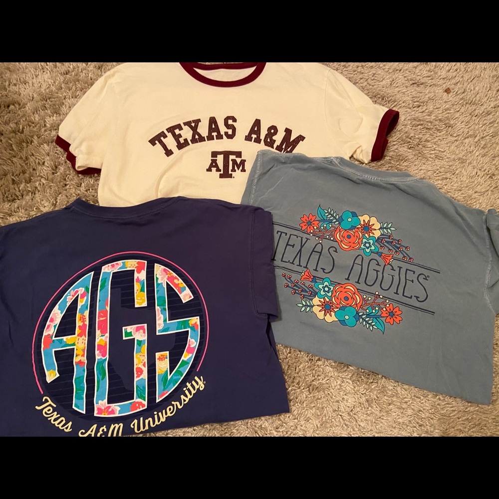 Texas A&M t-shirt bundle!